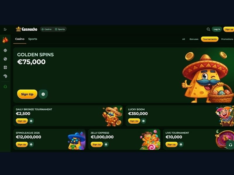 Casinacho Casino (Nacho Casino) mobil für Deutschland: Crash Games, Plinko und Instant Win auf dem Smartphone